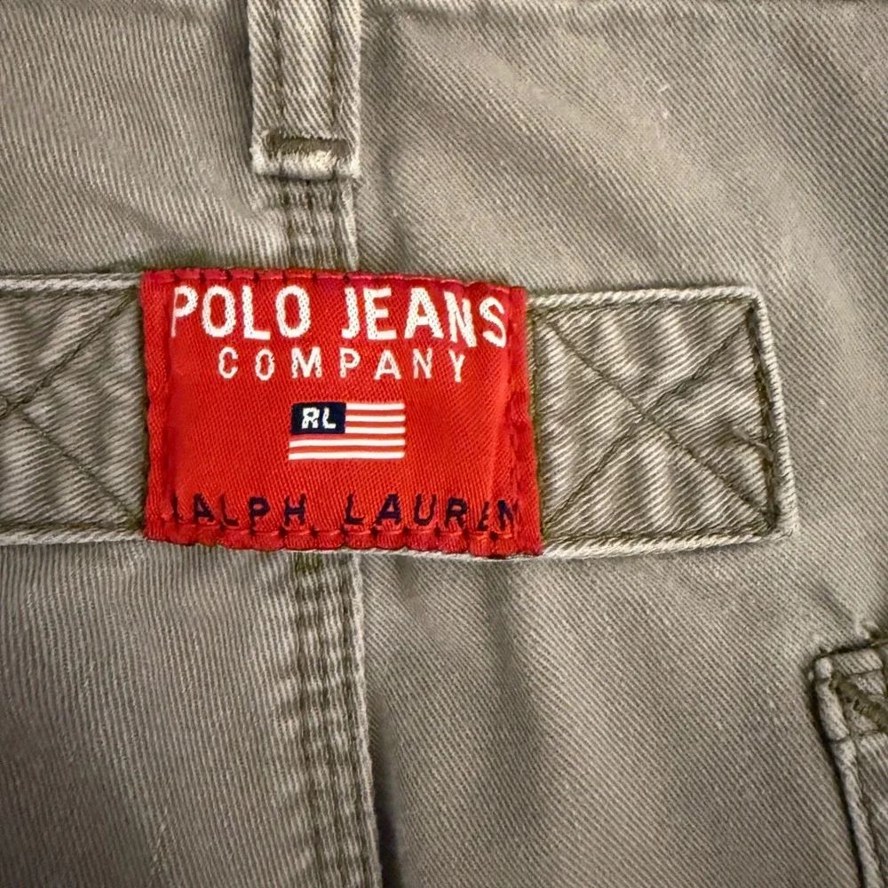 Polo Jeans Co Ralph Lauren Mens 34x34 Painter Pants Gray Taupe Cotton Canvas‎